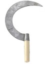 Sickle in wood and metal 6.2 cm