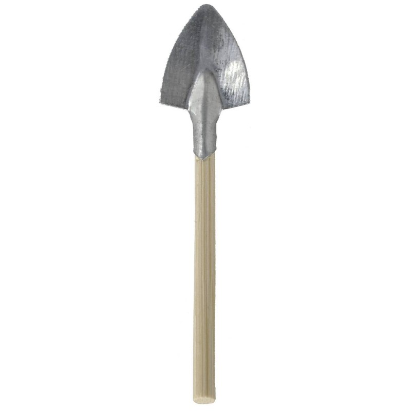 Shovel in wood and metal 7.8 cm