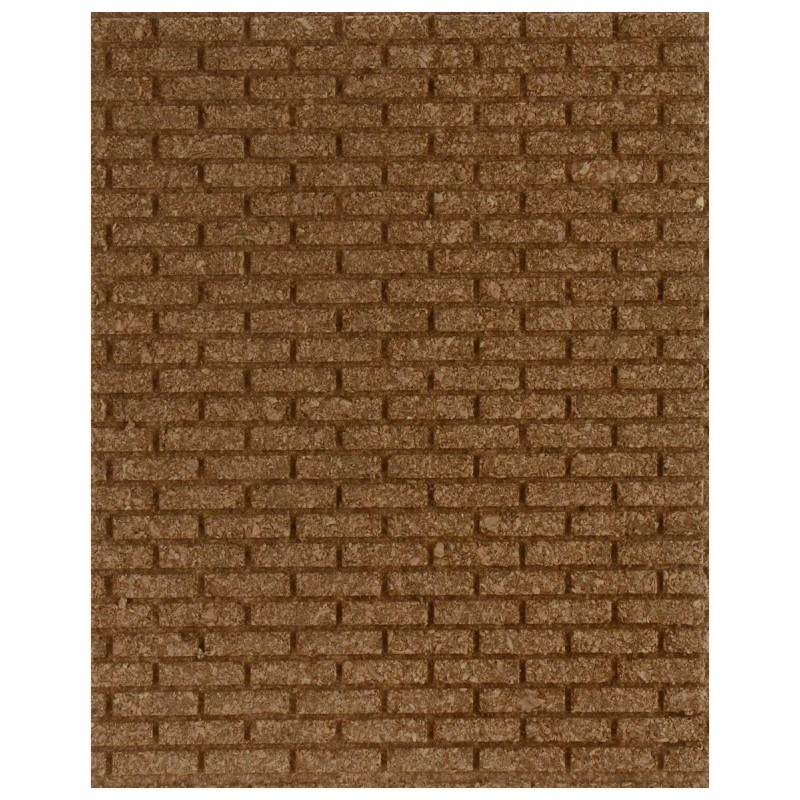 Large brick cork panel 25x20x1 cm