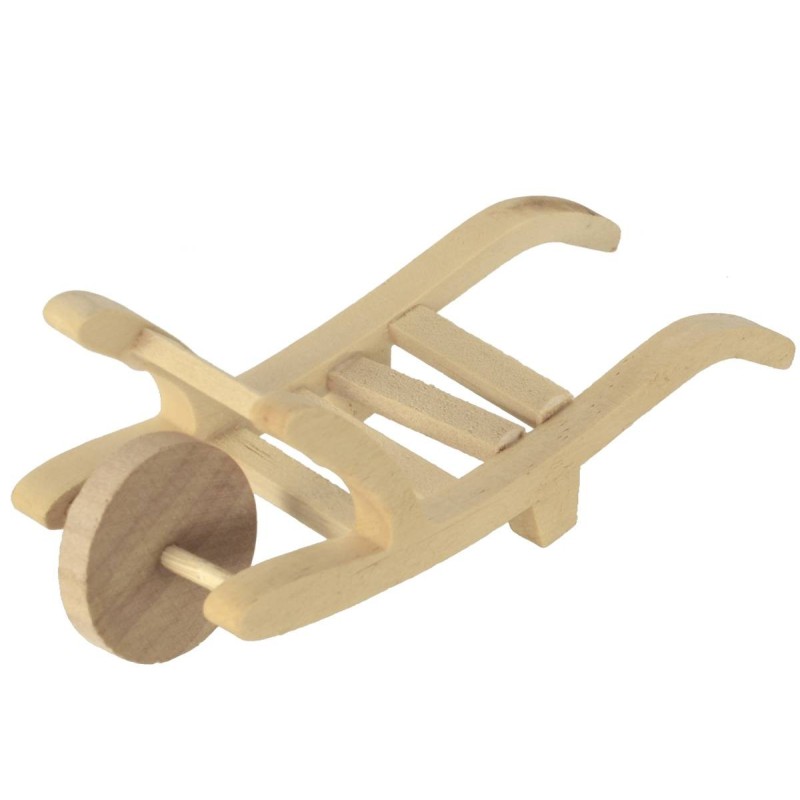 Wooden wheelbarrow cm 12x4,3x4 h