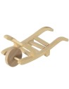 Wooden wheelbarrow cm 12x4,3x4 h