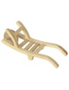 Wooden wheelbarrow cm 12x4,3x4 h