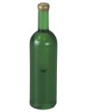 Set of 2 green bottles cm 3,7 h