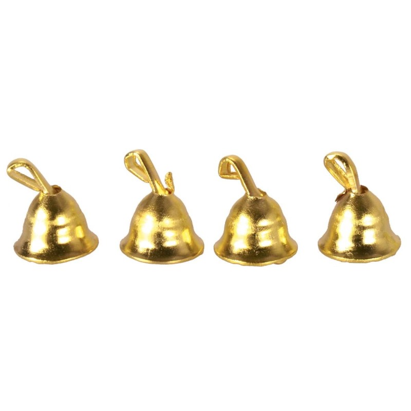 Set of 4 bells ø 0,6x0,7 cm