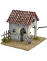 Farmhouse with functioning fountain and wash-house 19x15x15.5