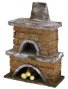 Forno per Presepe cm 11x5,5x15 h per statue da 10 cm Mondo