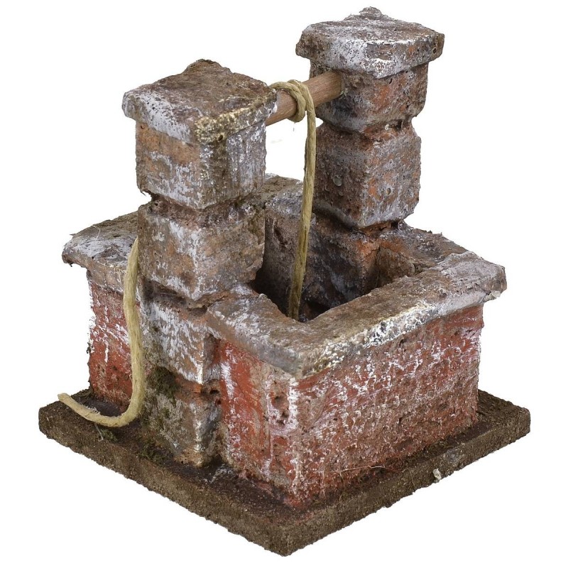 Well for nativity scene cm 6x6x7 h for statues of 6 cm