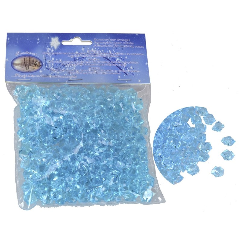 Medium light blue gem grain bag 150 gr