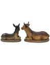 Ox and donkey for 20-30 cm statues in resin