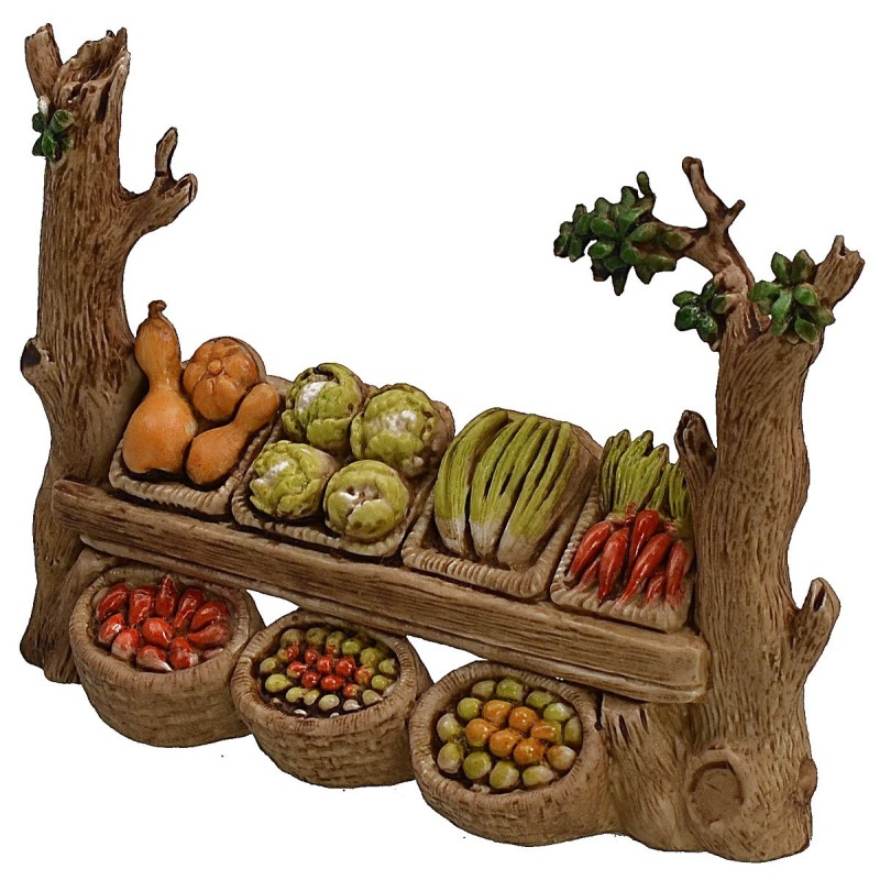 Frutero cm 12x3,4x8,9 h para estatuas de 6 cm Landi Mondo