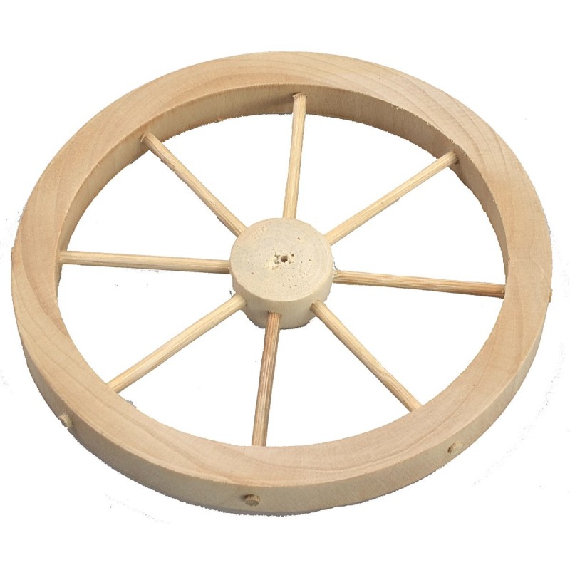 Wheel in wood ø 10 cm