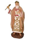 King Herod with scepter in painted resin 12 cm Landi economic