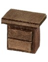 Wooden bedside table 2.3x1.5x2.3 cm h.