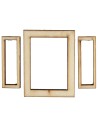 Wooden window with opening doors cm 5X0,4X6,6 h