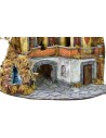 Presepe con luci e cascata funzionante cm 86x60x92 h Mondo