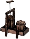 Wooden cheese press cm 7,3x5,4x10 h