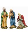 Three Wise Men in resin Landi Moranduzzo 18 cm