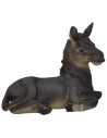 Sitting donkey for statues of 20 cm in resin