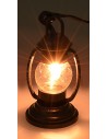Lanterna per pastore con luce bianca pvc 3,5v cm 3,7 presepe