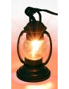 Lanterna per pastore con luce bianca pvc 3,5v cm 3,7 presepe