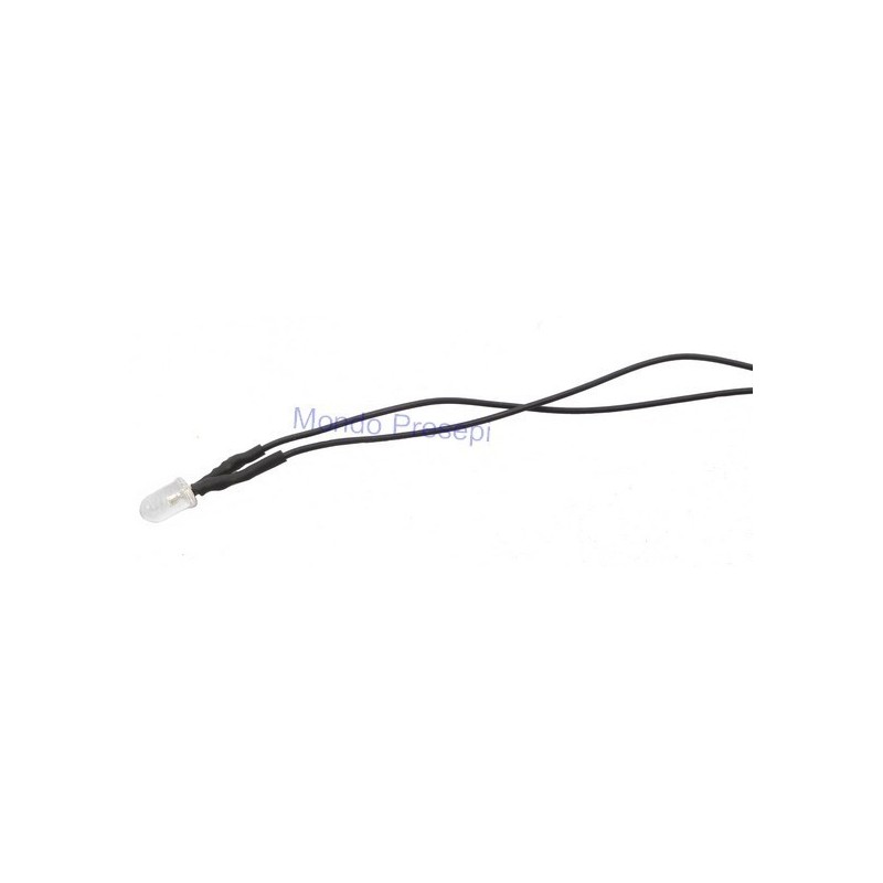 Led 12v. mm5 con cable disponible en los colores: Mundo