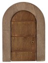 Wooden door with frame for statues cm 10 h