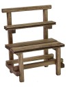 Wooden stall 11x7x14 cm for Nativity scene