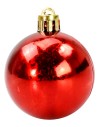 Juego de 4 bolas rojas ø 5 cm para árbol de Navidad Mondo Presepi