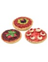 Set 3 torte assortite ø 2 cm Mondo Presepi