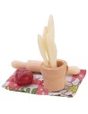 Kitchen accessories for statues 12-15 cm h