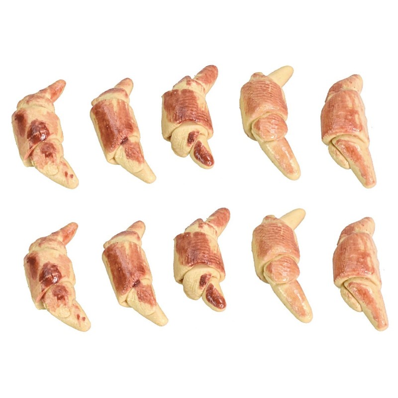 Set of 10 croissants cm 1,7