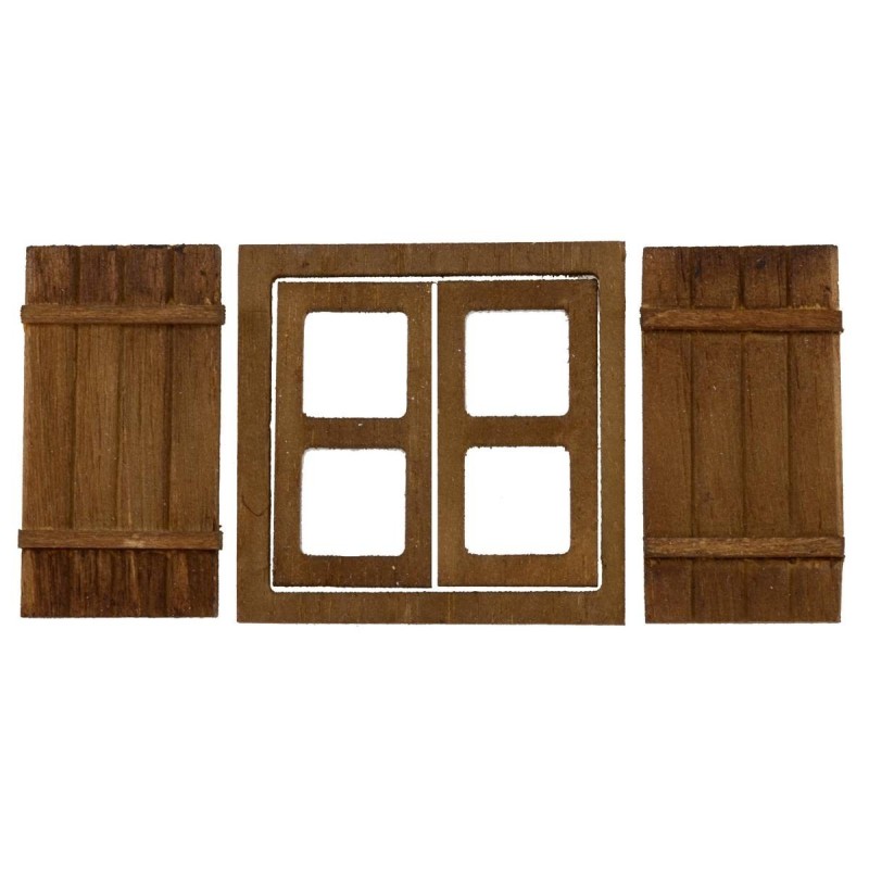 Ventana completa modular de 6x6 cm Mundo Pesebres