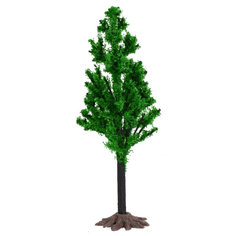 Árbol verde con base cm 14 h Mundo Pesebre