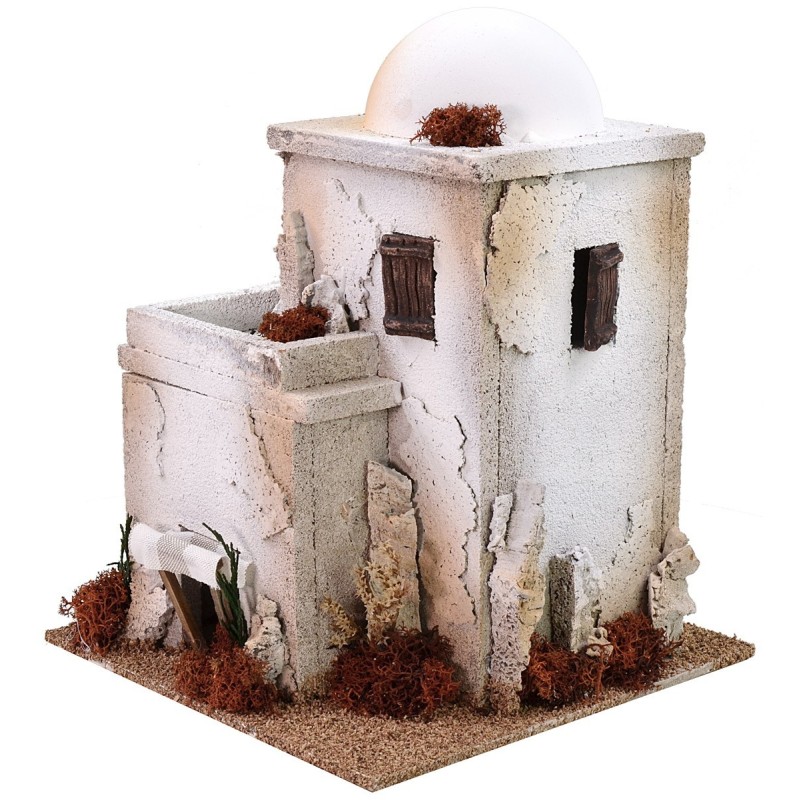 Casa araba con cupola cm 22x22x28 h Mondo Presepi