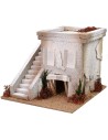 Arab house with staircase cm 22x22x18 h