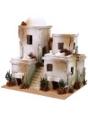 Arab houses with central staircase 30x25x31h cm