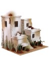 Arab houses with central staircase 30x25x31h cm