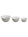 Set of 3 porcelain bowls Ø 1-2 cm