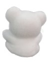 Peluche blanco con lazo rojo 3 cm Mondo Presepi