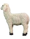 Set of 5 resin sheep for statues of 11-13 cm