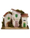 Casette in lontananza presepe cm 15x10x10,5 h Mondo Presepi