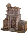 Chiesa Cattedrale con campanile cm 50X29X56h per statue cm 12