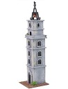 Torre ghirlandina per presepe cm 10x10x36 h Mondo Presepi