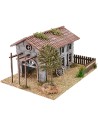 Cascina con fienile per presepe cm 32x24x19 h Mondo Presepi