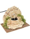 Stone fountain for nativity scene 16x12x12.5 cm h