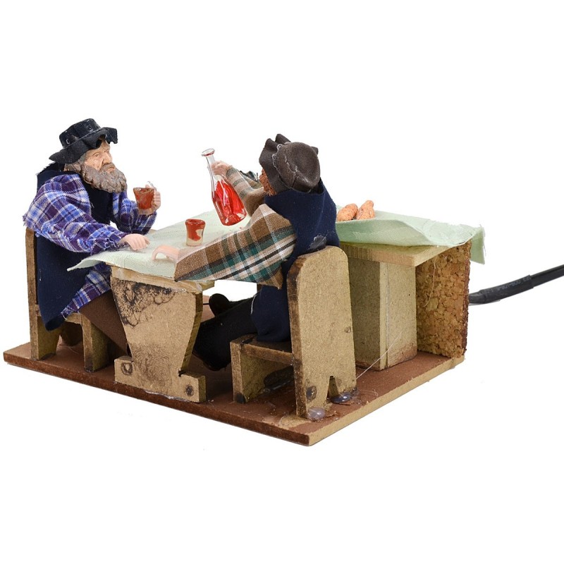 Two drunkards at the 12 cm series double movement table