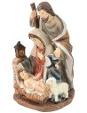 Nativity in resin h. 10 cm for Nativity scene