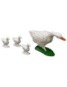 Oliver family of geese for statues 10 cm