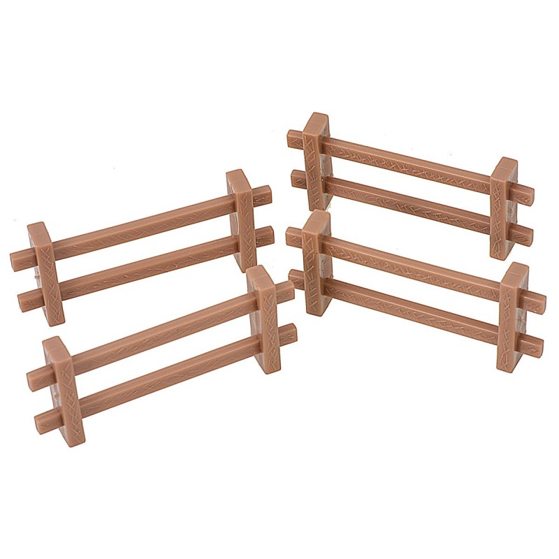 Set of 4 fences 7.5x3 cm h