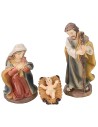 Set Natività 11 soggetti cm 7 per Presepe Mondo Presepi